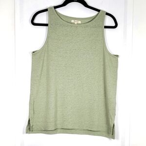 Madewell Linen Tank Top #576 Size M